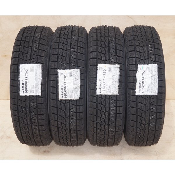 4本セット 中古 未使用 スタッドレスタイヤ ヨコハマ アイスガード セブン YOKOHAMA iceGUARD 7 iG70 165/65R14 79Q 即決 送料込\21,000_画像1