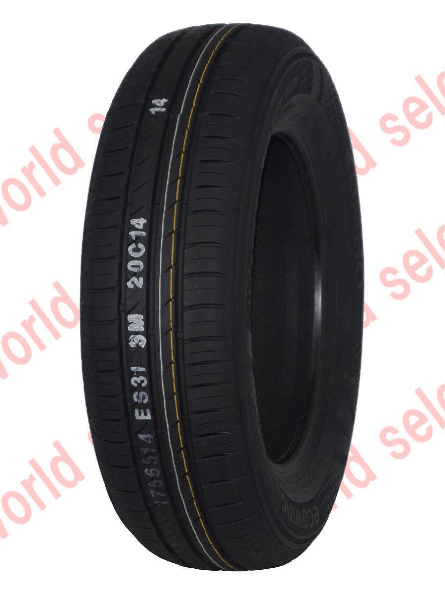 4本セット 新品タイヤ 2024年製 クムホ KUMHO TIRE エコウィング ECOWING ES31 185/60R15 84H 夏 サマー 185/60/15 即決 送料込\23,800_画像3