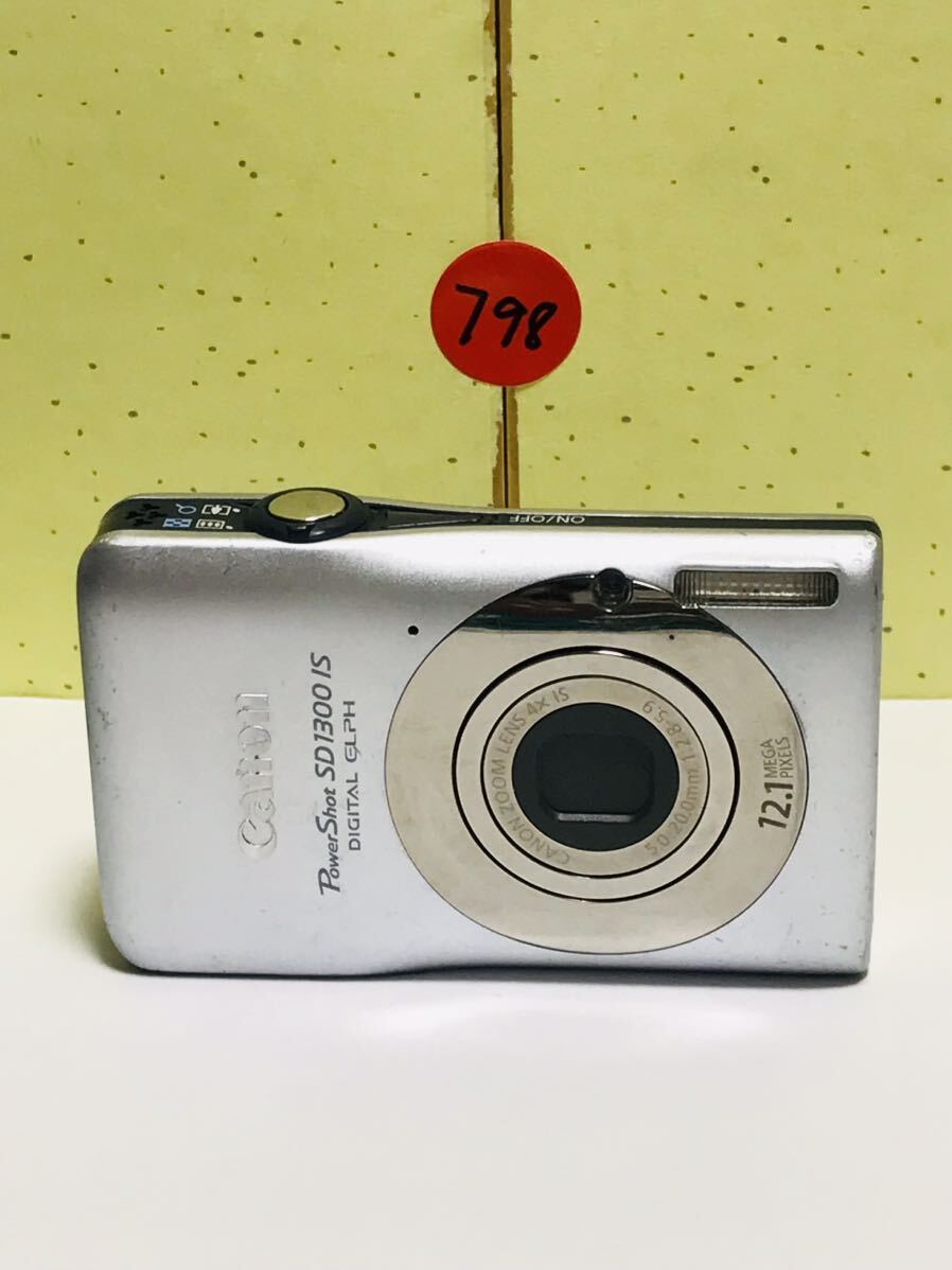 Canon キャノン PowerShot SD1300 IS コンパクトデジタルカメラ_画像1