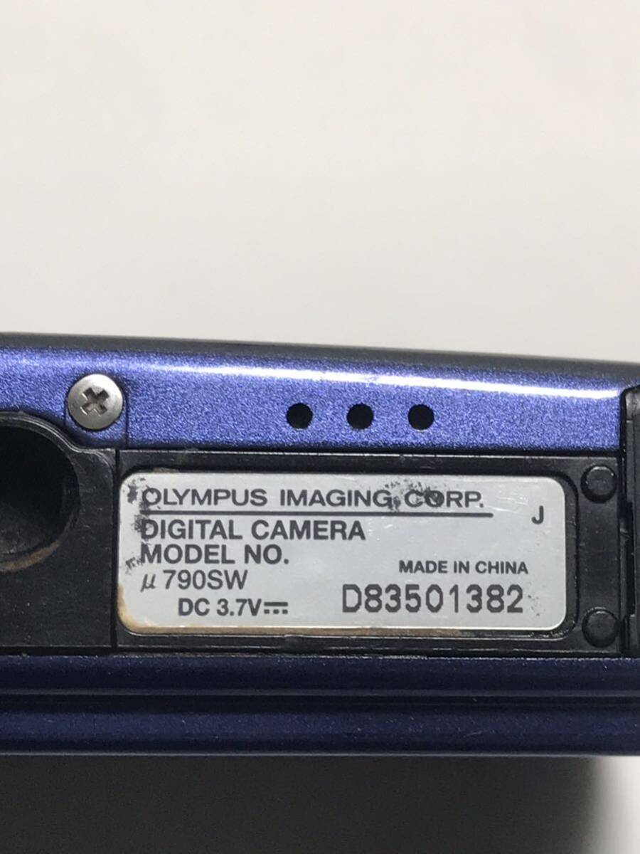 OLYMPUS オリンパス u 790SW コンパクトデジタルカメラ 動作確認済み_画像10