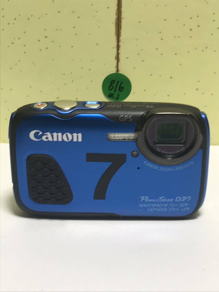 Canon キャノン PowerShot D30 コンパクトデジタルカメラ_画像9