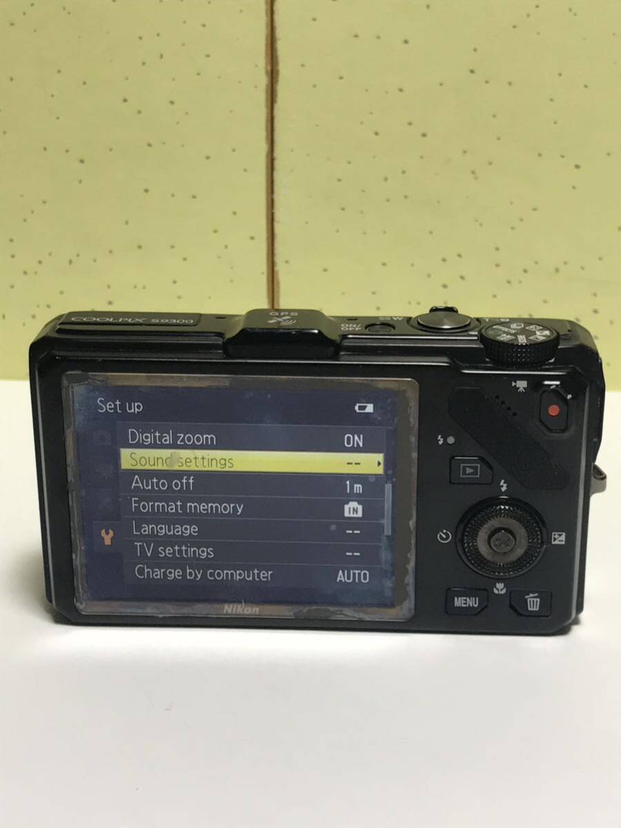 Nikon ニコン COOLPIX S9300 クールピクス コンパクトデジタルカメラ 動作確認済み_画像3