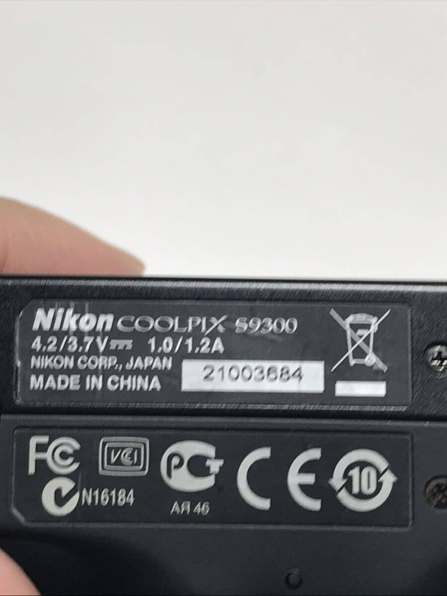 Nikon ニコン COOLPIX S9300 クールピクス コンパクトデジタルカメラ 動作確認済み_画像10