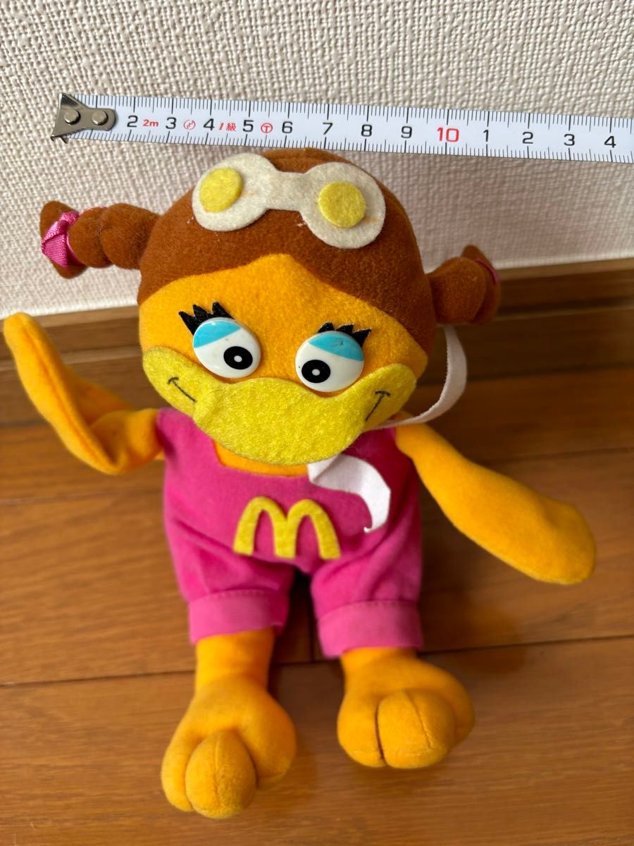 マクドナルド バーディ ぬいぐるみすわり型 レトロ