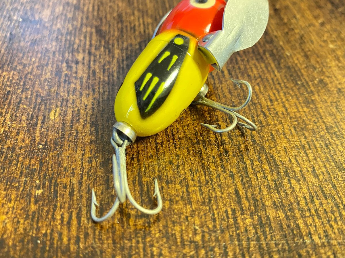 80s へドン Tiny Crazy Crawler 吹き目 1980年代 オールド Heddon タイニー クレイジークローラーノイジーオールドルアー オールドタックルの画像5