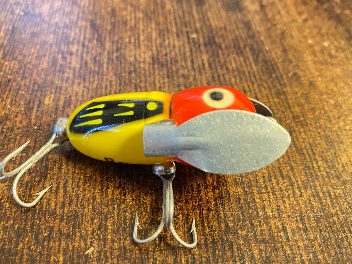 80s へドン Tiny Crazy Crawler 吹き目 1980年代 オールド Heddon タイニー クレイジークローラーノイジーオールドルアー オールドタックルの画像3