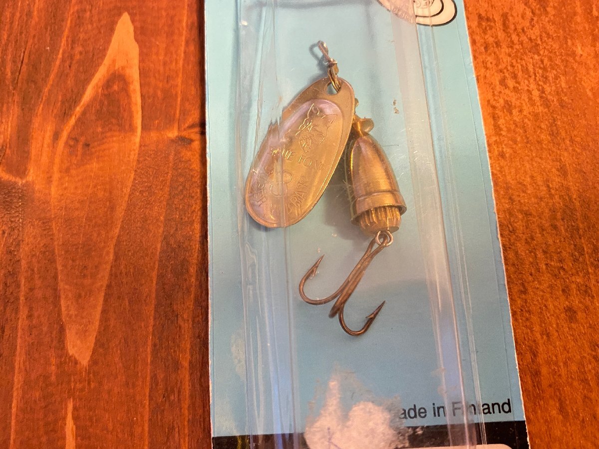 RAPALA Super Vibrax Spinner デッドストック フィンランド製 オールドラパラ スピナー Made in Finland 未開封 トラウト オールドタックル_画像2