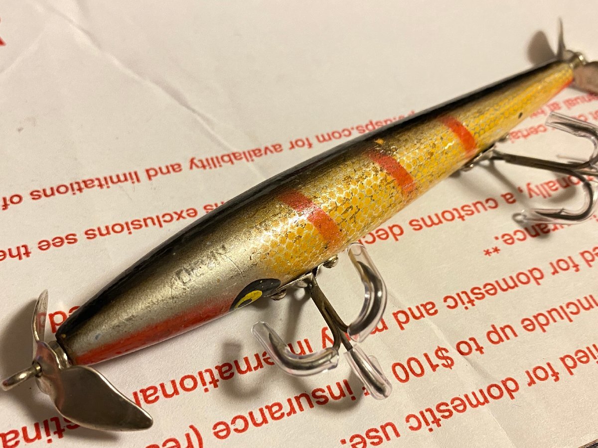 SMITHWICK Musky Devils Horse 14cm 美品希少 ウッドルアースミスウィック マスキーデビルズホース オールドルアー オールドタックル_SMITHWICK 『Musky Devils Horse』