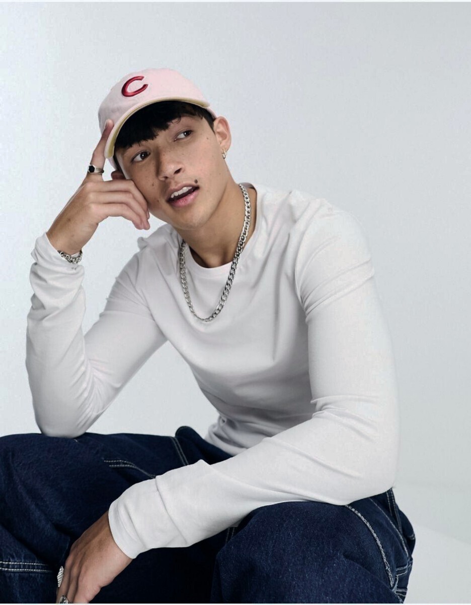 47 Brand フォーティーセブン CHC キャップ 帽子 シカゴ カブス ベビー ピンク レッドユニセックス 男女兼用 野球 MLB_画像9