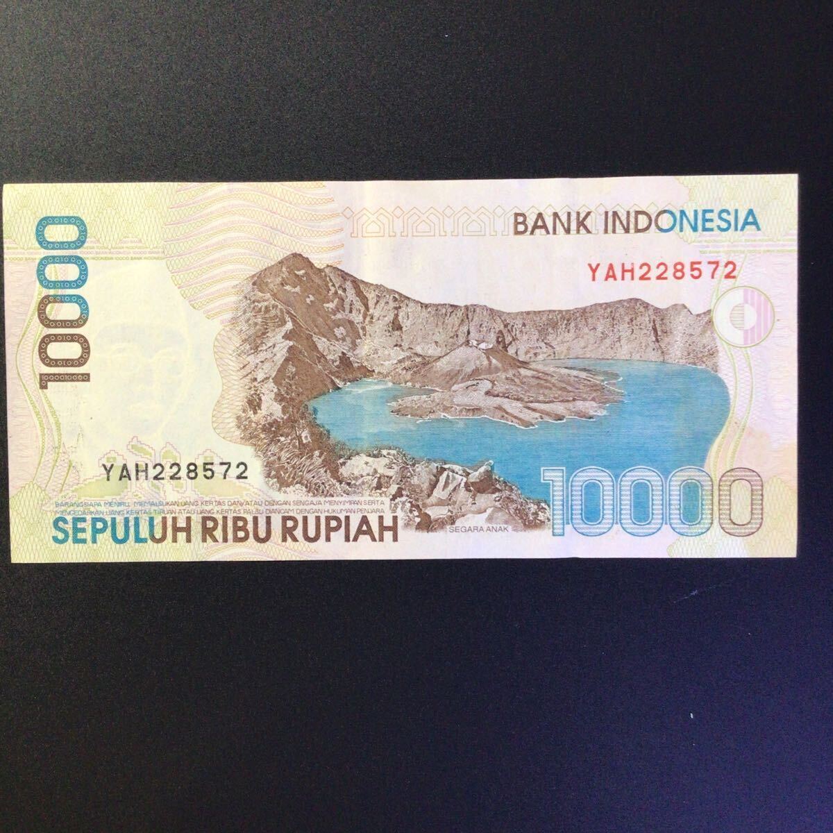 World Paper Money INDONESIA 10000 Rupiah【2002】の画像2