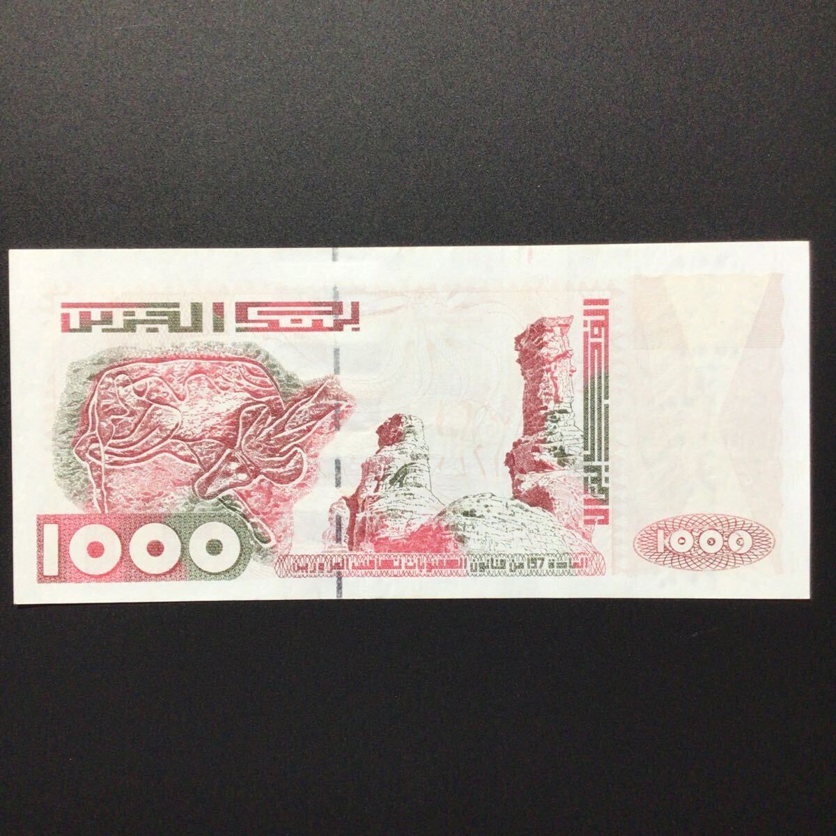 World Paper Money ALGERIA 1000 Dinars【1998】_画像2