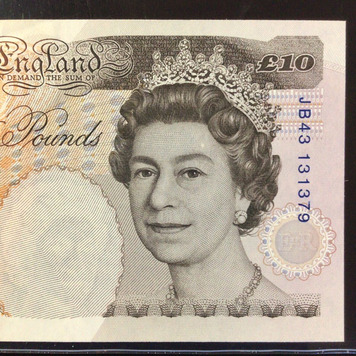 World Banknote Grading GREAT BRITAIN《Bank of England》10 Pounds【1993-2000】『PCGS Grading Gem Uncirculated 66 PPQ』_画像5