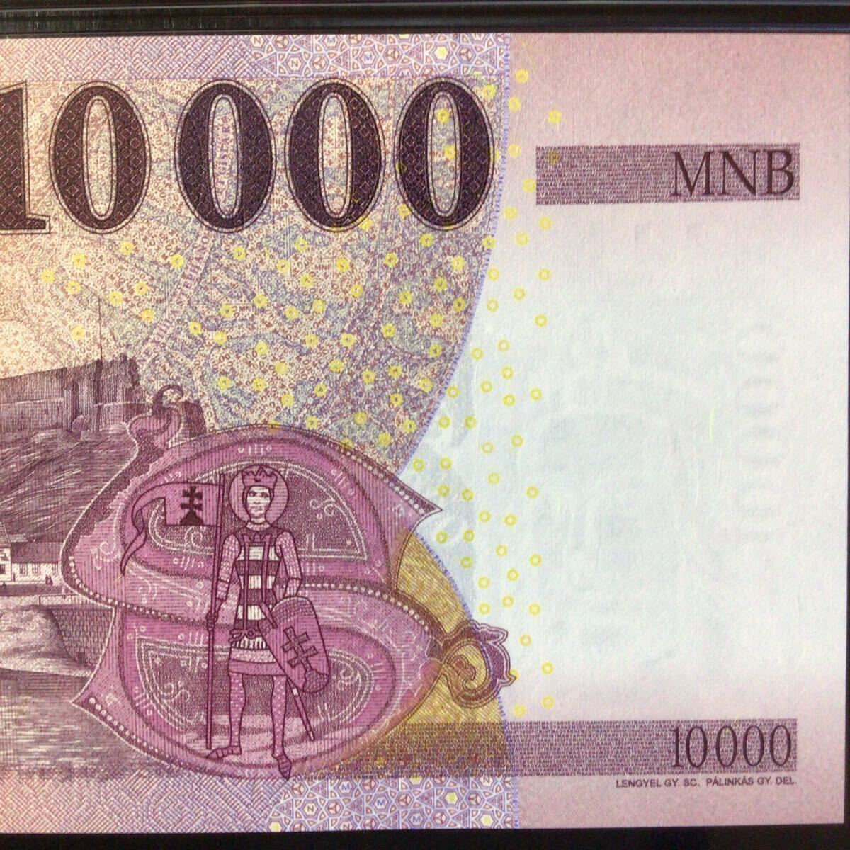 World Banknote Grading HUNGARY《National Bank》10000 Forint【2019】『PMG Grading Superb Gem Uncirculated 67 EPQ』_画像7