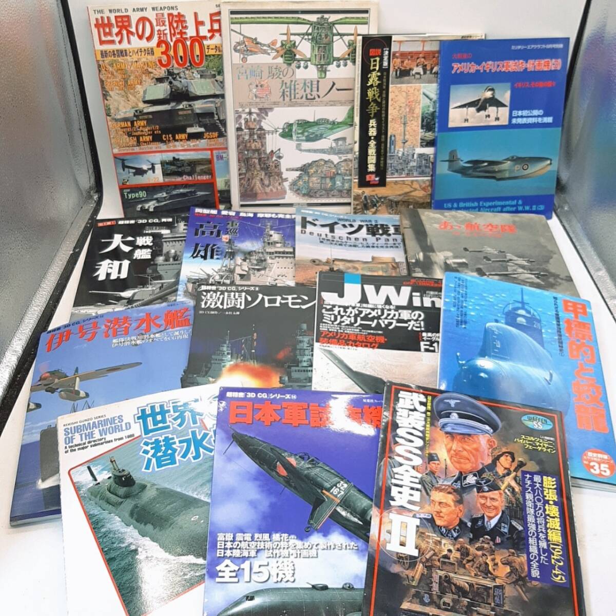 j205[1 jpy ~] war tank fighter (aircraft) materials Mucc book@ etc. summarize long-term keeping goods present condition goods 