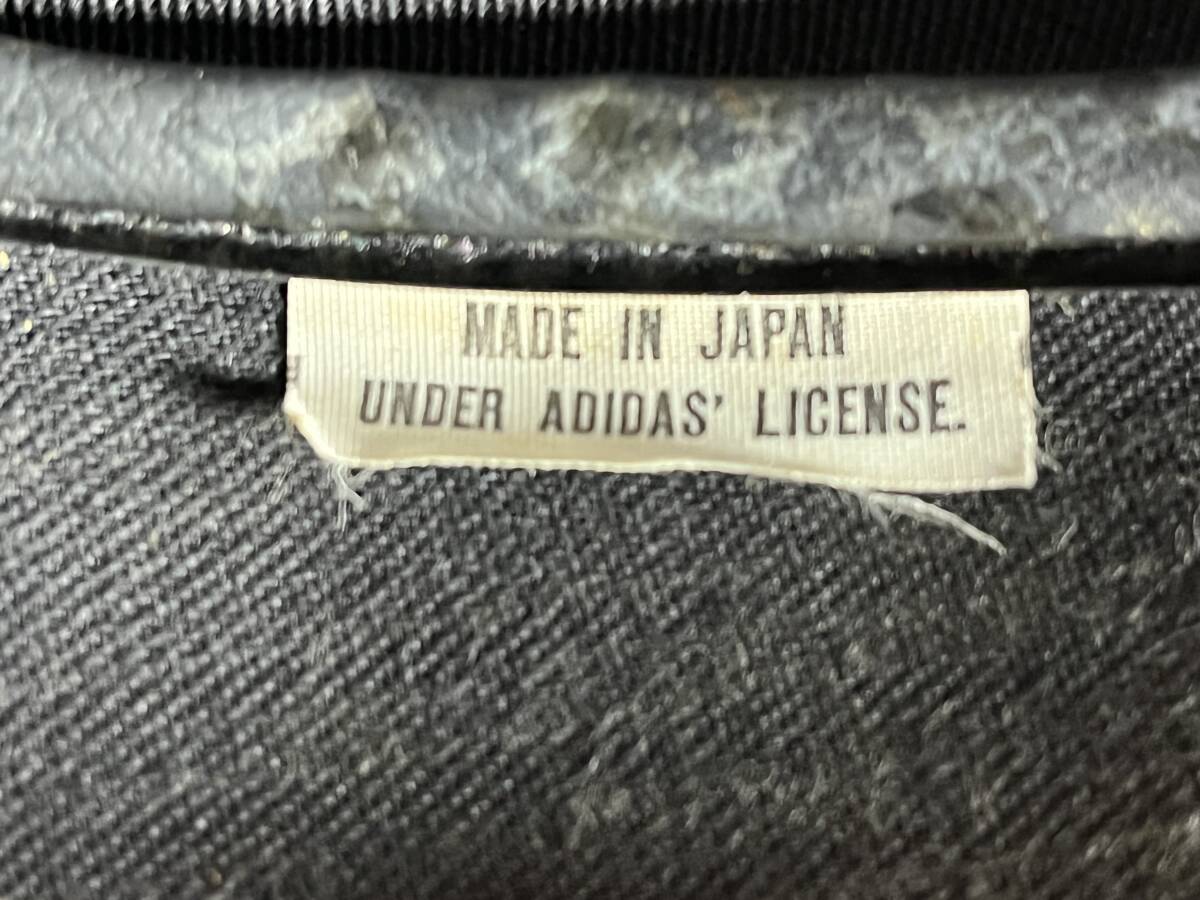 [adidas]80 годы сумка "Boston bag" эмаль Made in JAPAN Showa Retro Vintage