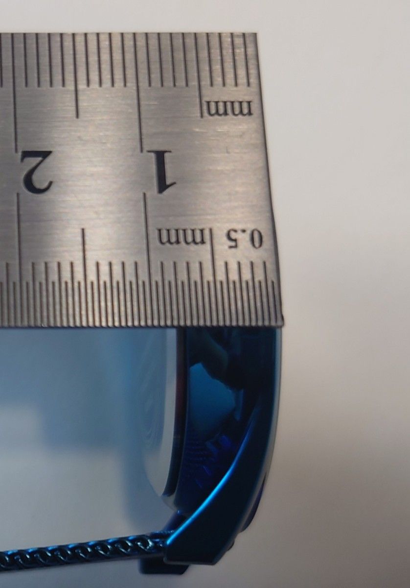 BIDEN ビデン 腕時計 クロノグラフ メンズ レディース 径40mm 防水 クォーツ  青メッシュベルト 白文字盤 カジュアル