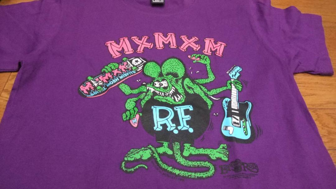 未使用 mxmxm Rat Fink　ラットフィンク コラボ Tシャツ M 紫 MAGICAL MOSH MISFITS マジカルモッシュミスフィッツ マモミ_画像3