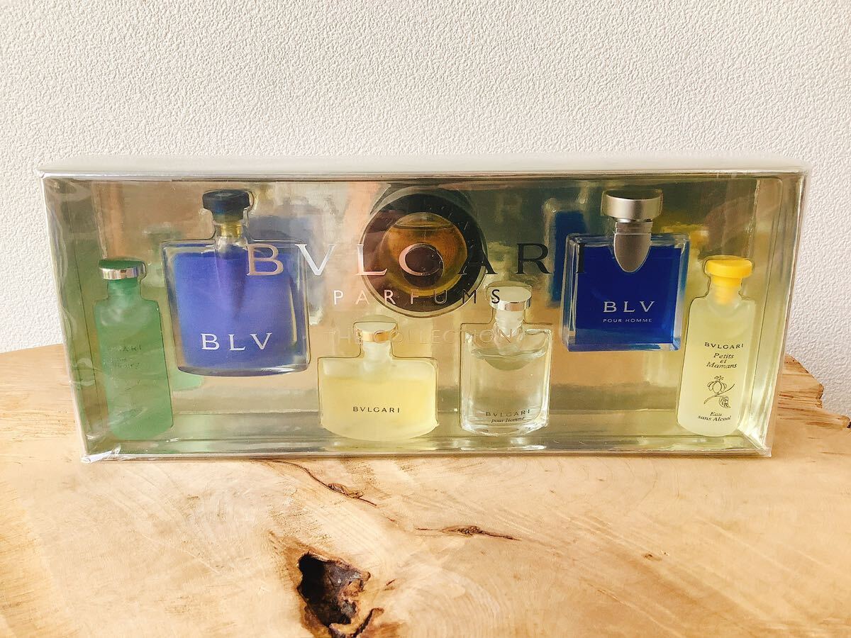 訳あり未開封品【BVLGARI PARFUMA THE COLLECTION】ブルガリ　ミニ香水セット　ヴィンテージ_画像1