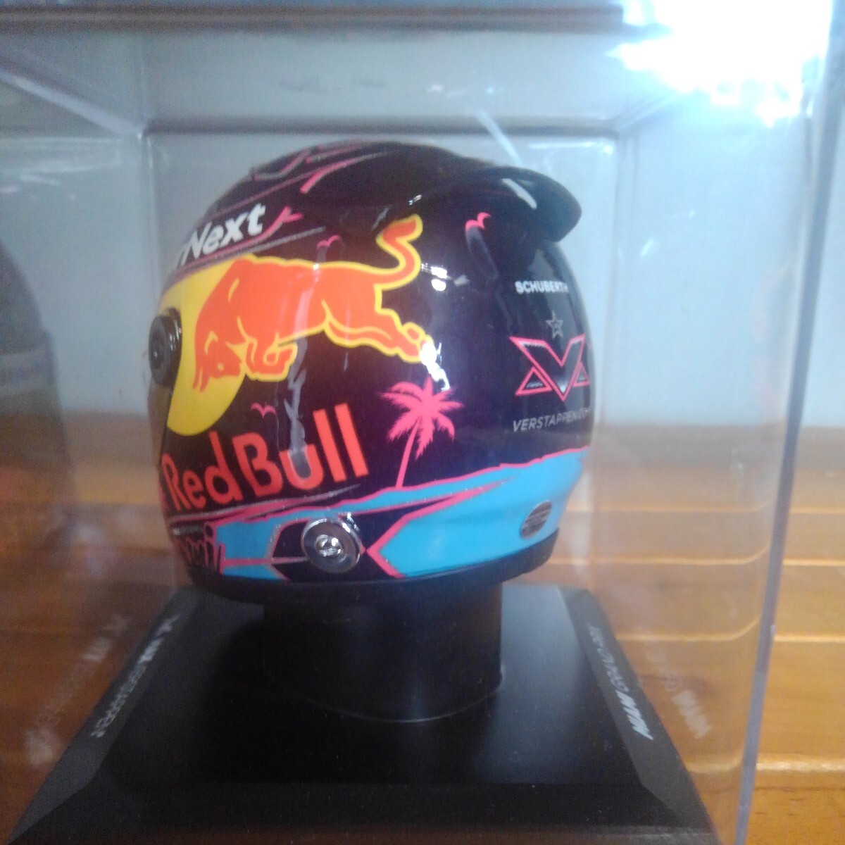 SCHUBERTH 1:4 1/4 scale helmet feru start  pen Max Verstappen Red Bull Miami MIAMI GP 2022