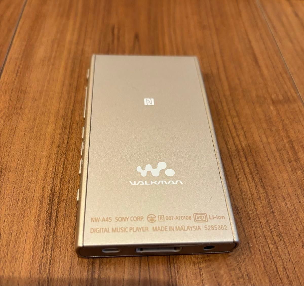 SONY WALKMAN ウォークマンAシリーズ NW-A45 ソニー 16GB ペールゴールド