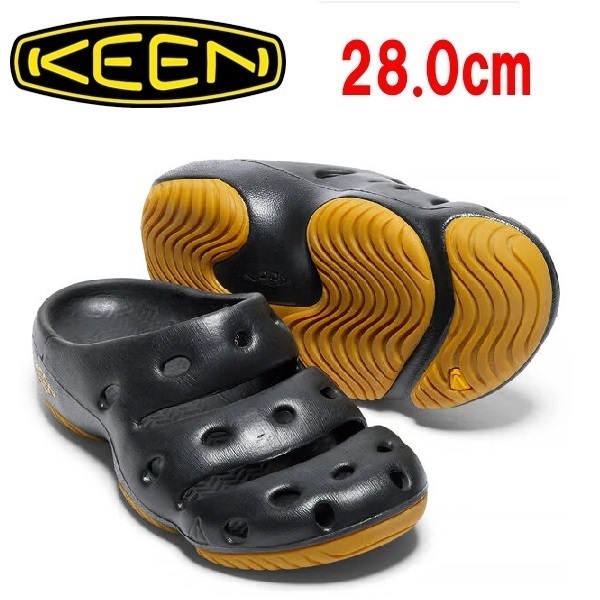 KEEN キーン ヨギ ブラック 28.0cm　1001966　メンズ　サンダル　アウトドア　キャンプ　