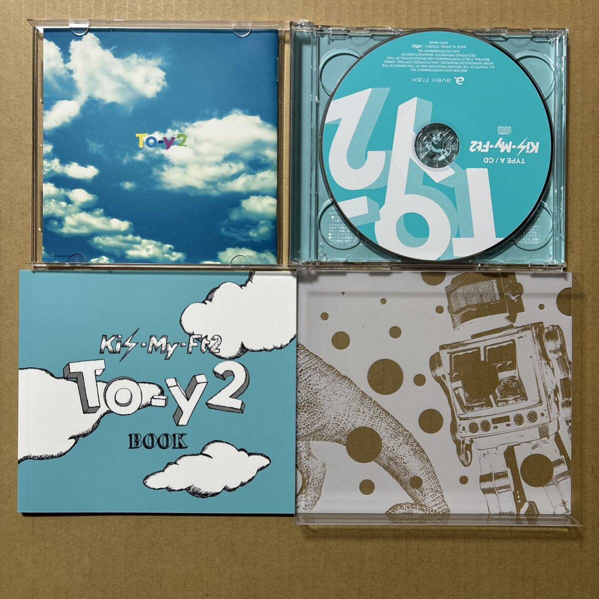 Kis-My-Ft2 キスマイ To-y2 アルバム 3形態CD+DVD 初回盤A 初回盤B 通常盤 3形態同時購入特典(ビジュアルカード付き )_画像3