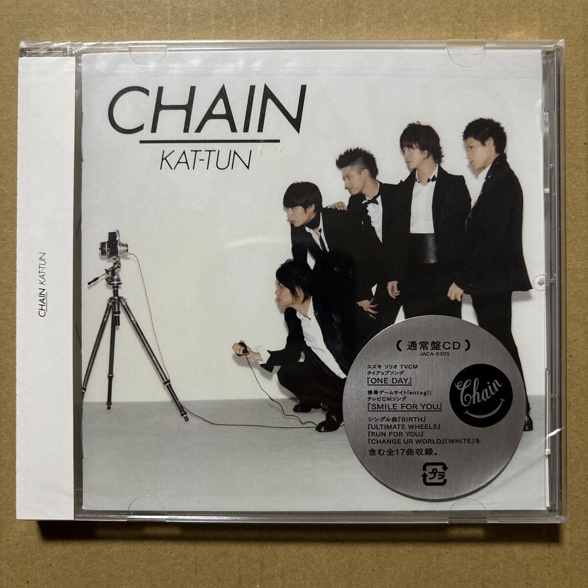 KAT-TUN CHAIN 通常盤 CD アルバム_画像1