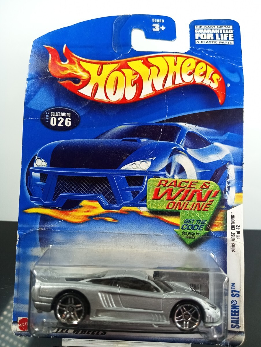 ホットウィール サリーンS7 2002ファーストエディション　 Hot Wheels/SALEEN/No.026/MATTEL/未開封保管品_画像1