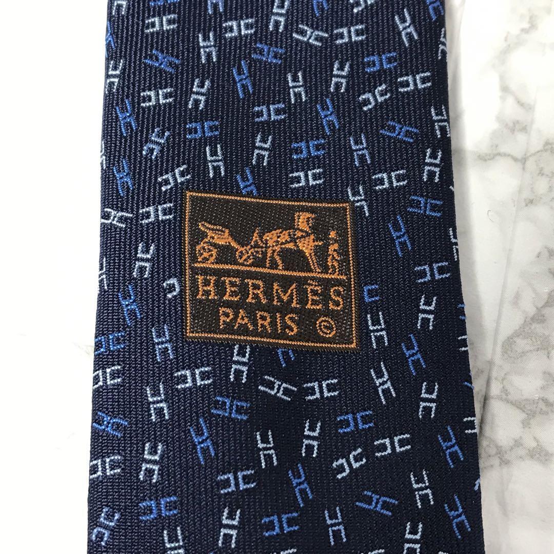 . дорога. замечательная вещь HERMES Hermes галстук H рисунок 