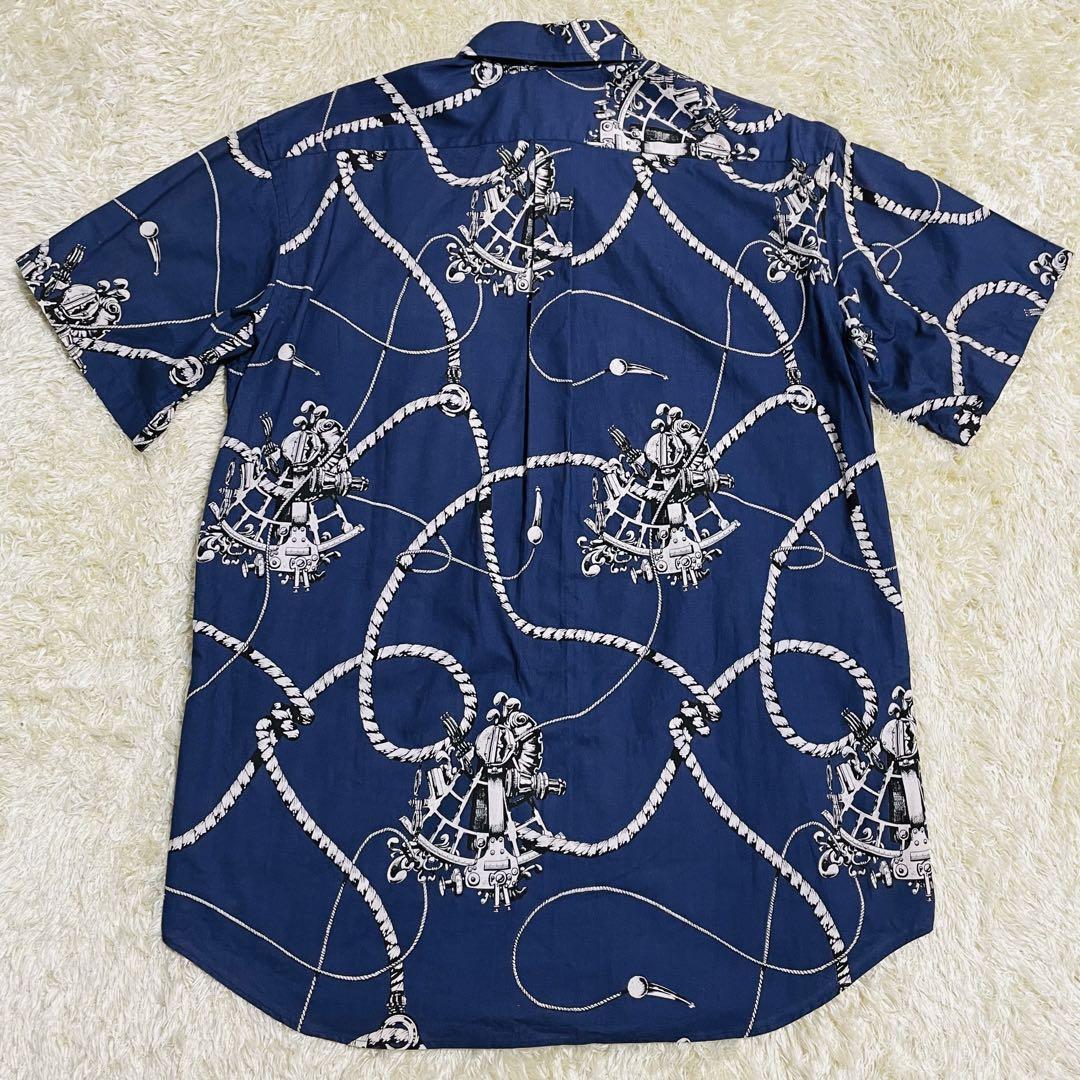  редкий Christian Dior гавайская рубашка Vintage рубашка рубашка короткий рукав 