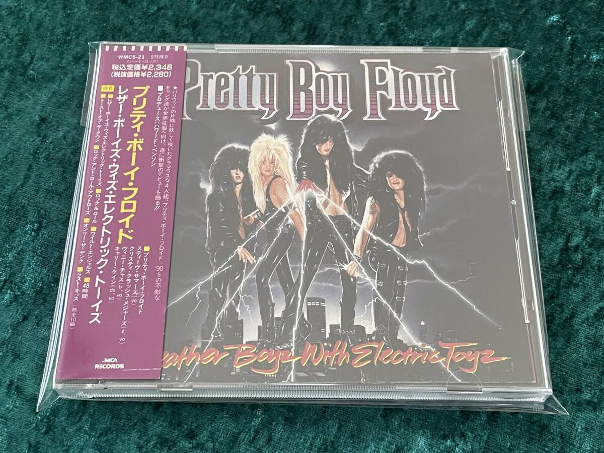 ★プリティ・ボーイ・フロイド★品番WMC5-21★LEATHER BOYZ WITH ELECTRIC TOYZ★日本盤★帯付★CD★PRETTY BOY FLOYD★レザー・ボーイズ～_画像1