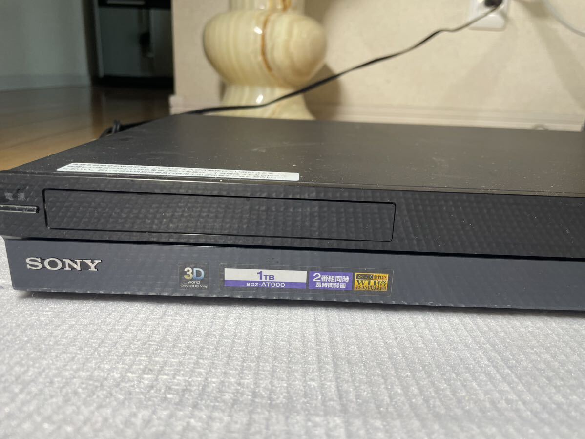 SONY ブルーレイディスクレコーダー BDZ-AT900 ブルーレイプレーヤー _画像2