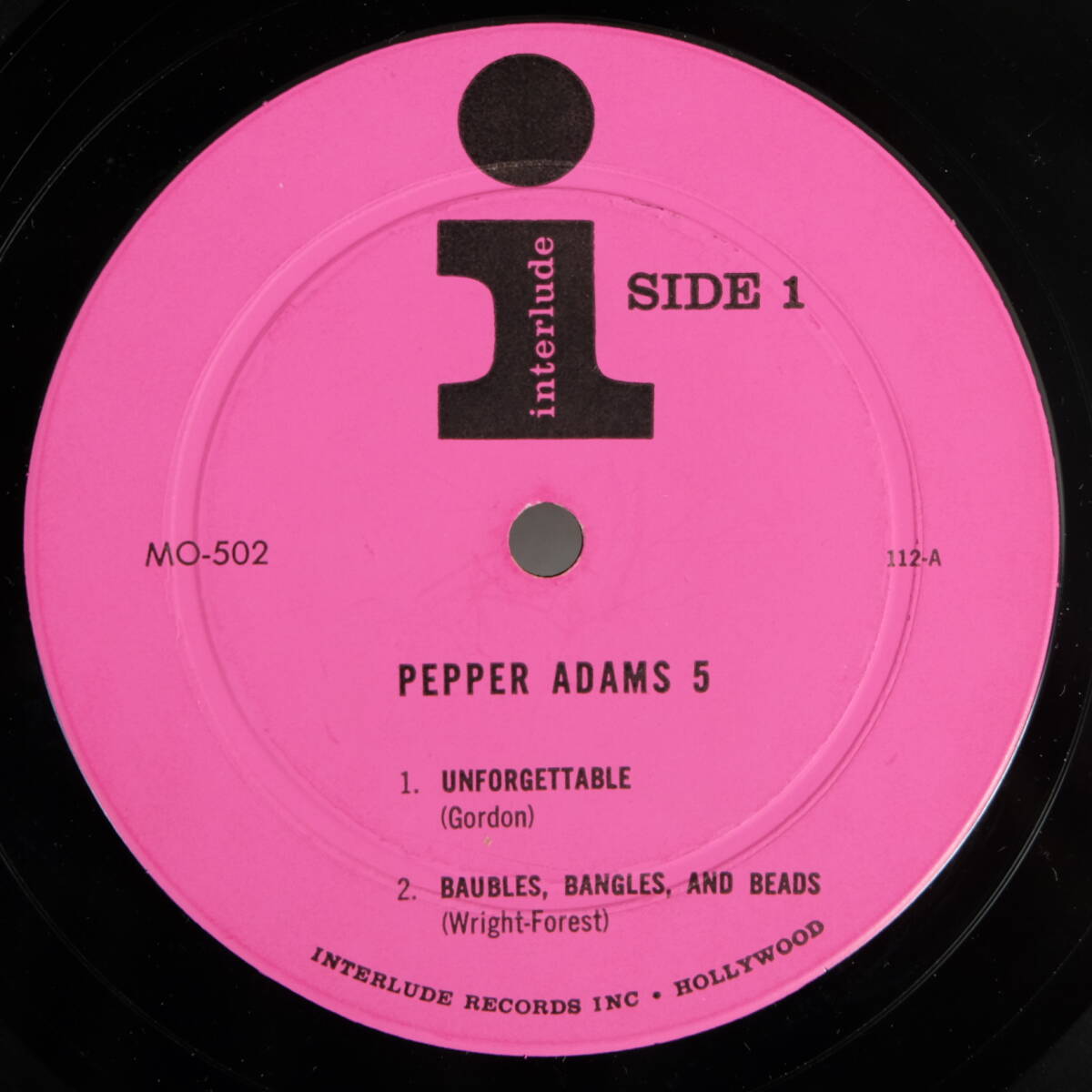 Interlude【 MO-502 : Pepper Adams 5 】DG_画像4