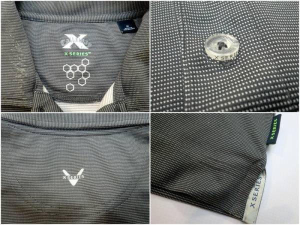 キャロウェイ ゴルフ Xシリーズ CALLAWAY GOLF 男性用 半袖ポロシャツ グレー M_画像3