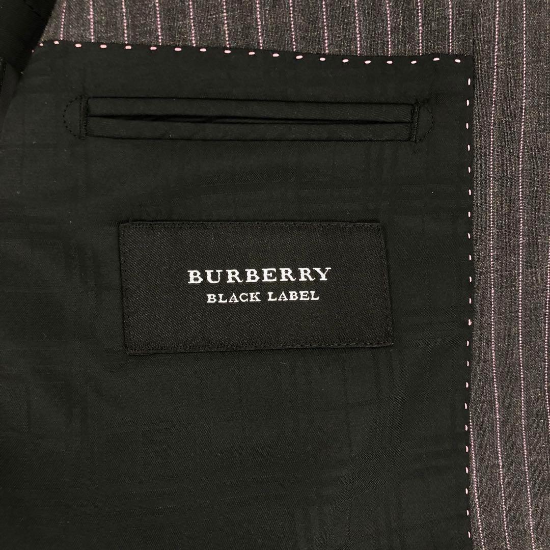 BURBERRY BLACK LABEL バーバリーブラックレーベル スーツ セットアップ テーラードジャケット パンツ スラックス スリーピース 3ピースの画像6