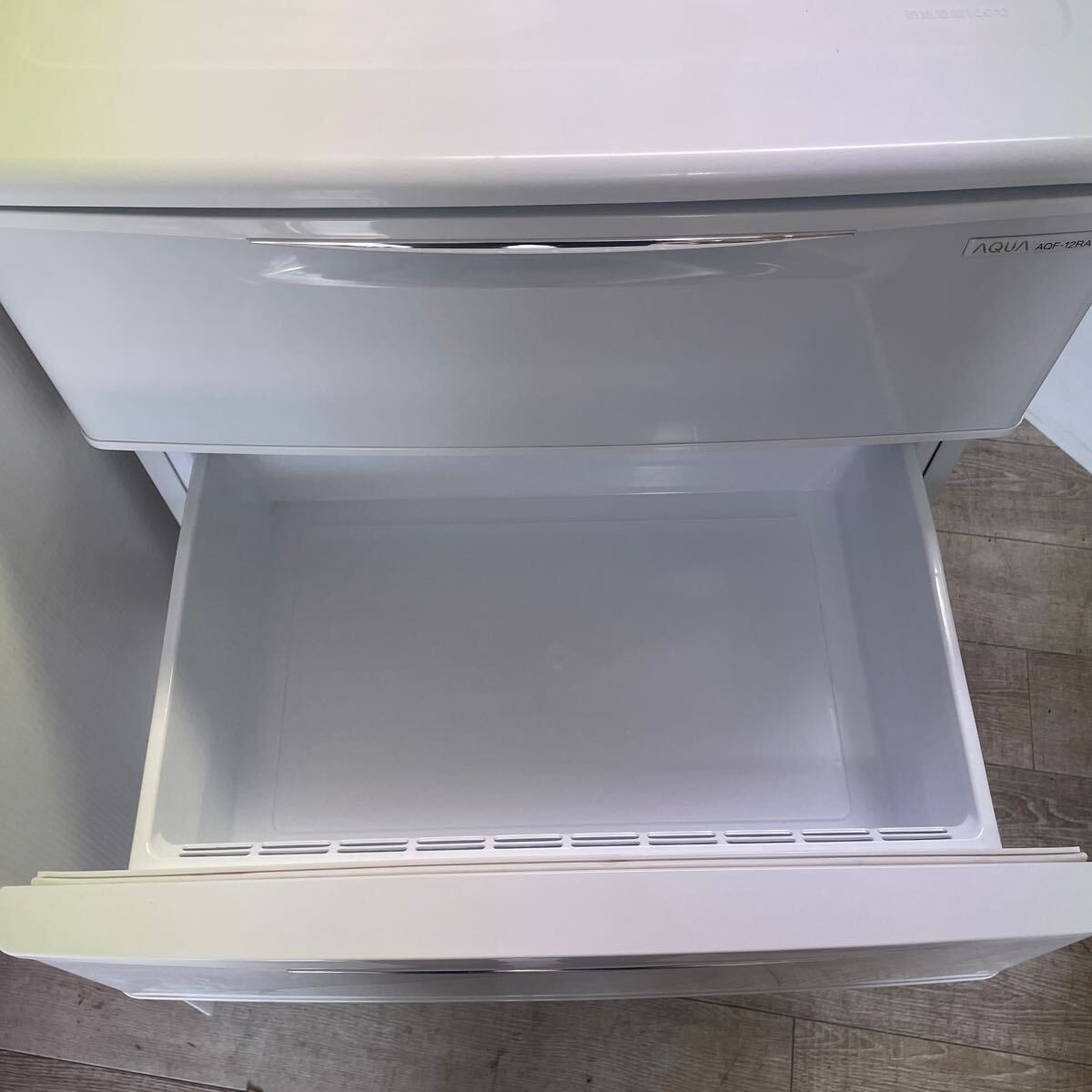 AQUA アクアノンフロン冷凍冷蔵庫 3ドア AQF-12RA 2016年製　直接引取り可　東京都　ヤマト家財Cランク_画像8