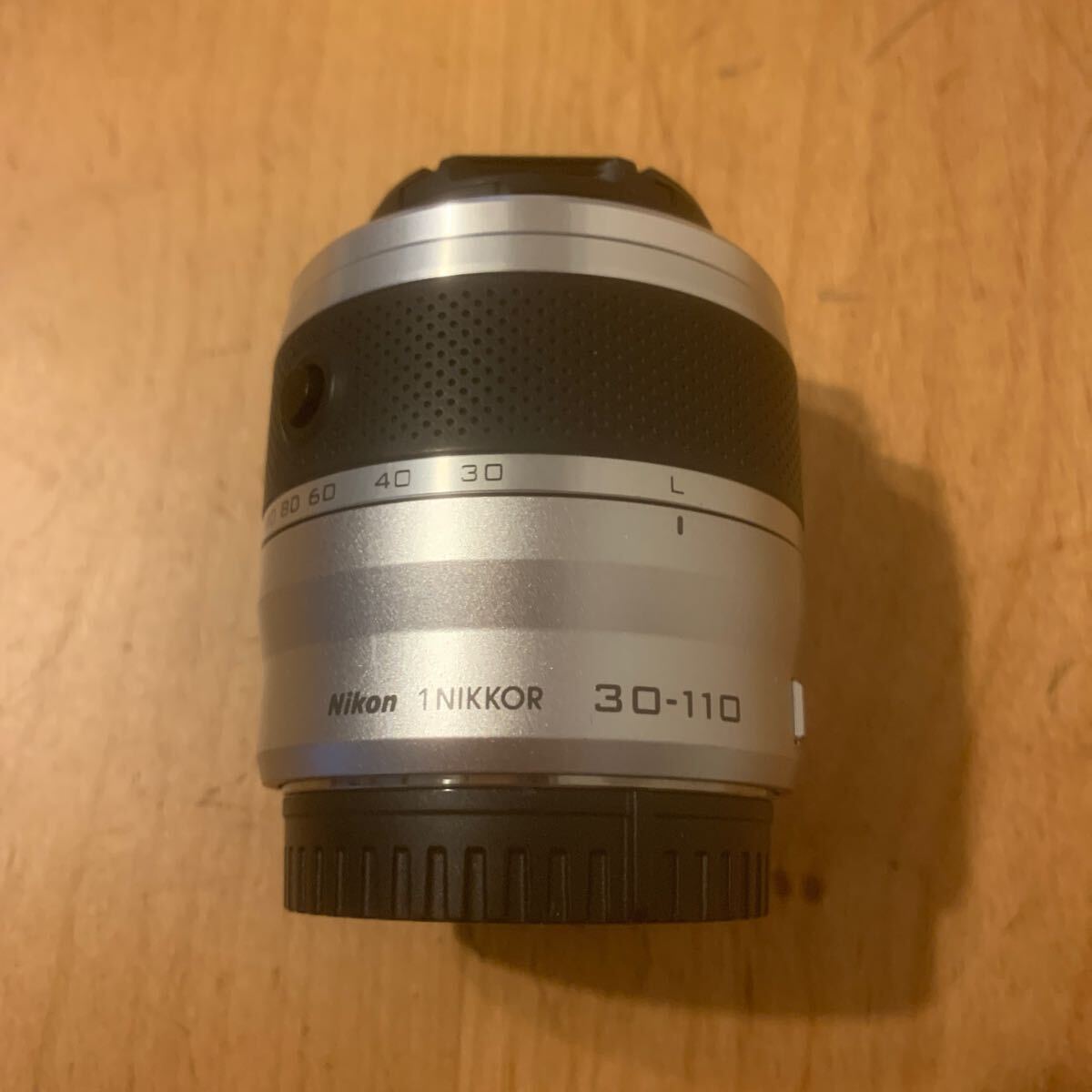 Nikon ニコン 1 NIKKOR 30-110mm 1:3.8-5.6 VR 40.5 1230006175 カメラレンズ 前カバー付の画像4