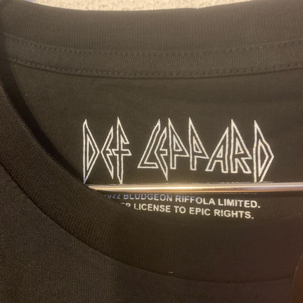 【新品未使用】Def Leppard デフ レパード プリントTシャツ バンドTシャツ ブラック サイズ3L メンズ 321A270D ネコポス送料230円_画像3