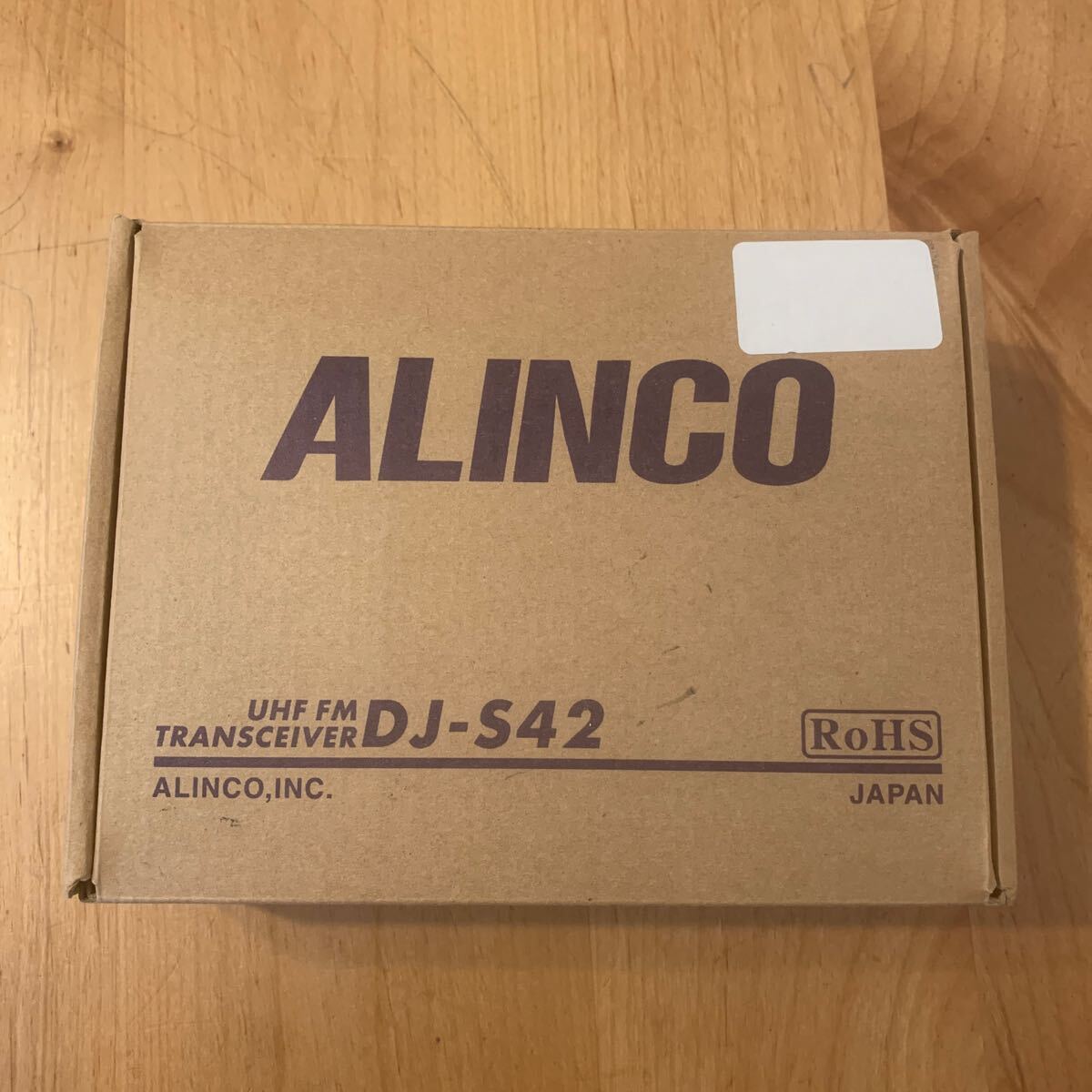 ALINCO Alinco UHF FM TRANSCEIVER DJ-S42 CE0336 transceiver transceiver amateur radio machine box equipped 