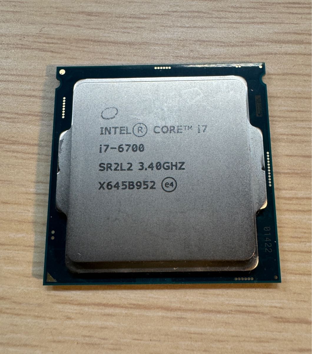 【動作良好】Intel Core i7 6700 LGA1151 ①
