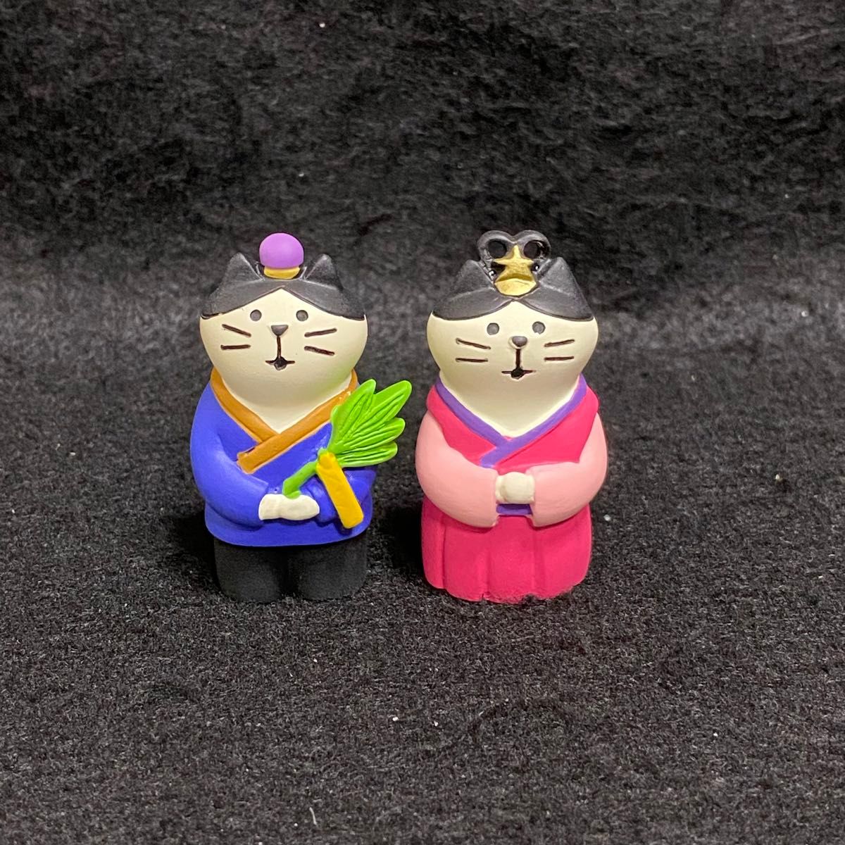 コンコンブル デコレ 織姫猫と彦星猫 concombre 廃盤品|Yahoo コンコンブル デコレ 織姫猫と彦星猫 concombre 廃盤品|Yahoo