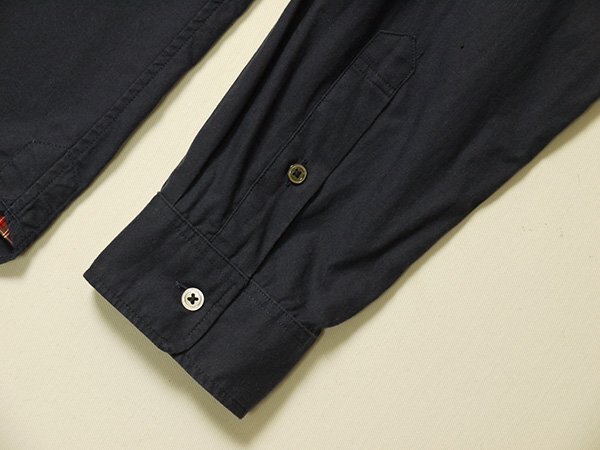 FRED PERRY　フレッドペリー　長袖　BDシャツ　正規品　ボタンダウン　ロゴ刺繍　前立てチェック　胸ポケット　マチ付き　シャツ　Lサイズ_画像5