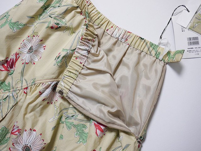  новый товар * E-clat EIKO KONDOei здесь ndou юбка стандартный товар размер 42eta-na Lee Blaze i-klato цветочный принт юбка 