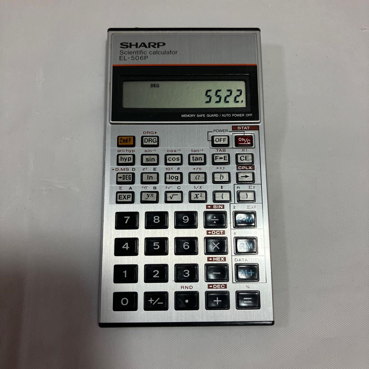 SHARP программируемый калькулятор EL-506P