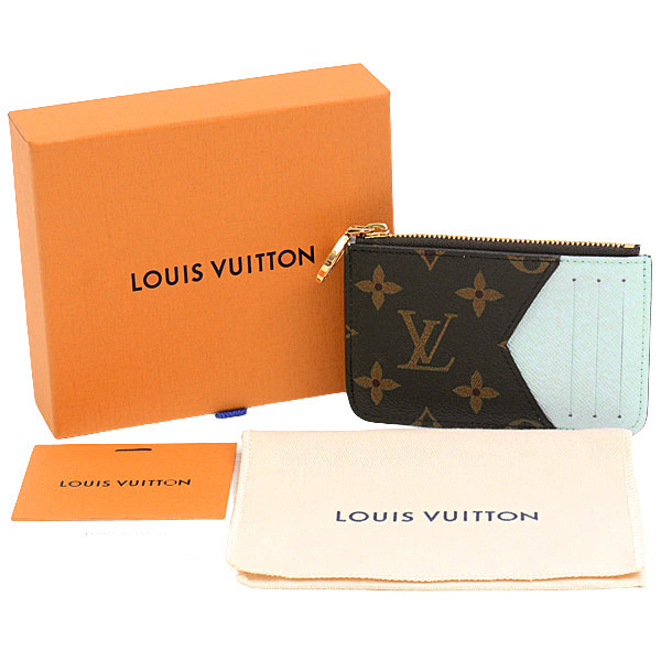 ルイヴィトン 財布 レディース モノグラム ポルトカルトロミー ブルーオランプ Louis Vuitton M83602 未使用展示品_画像7