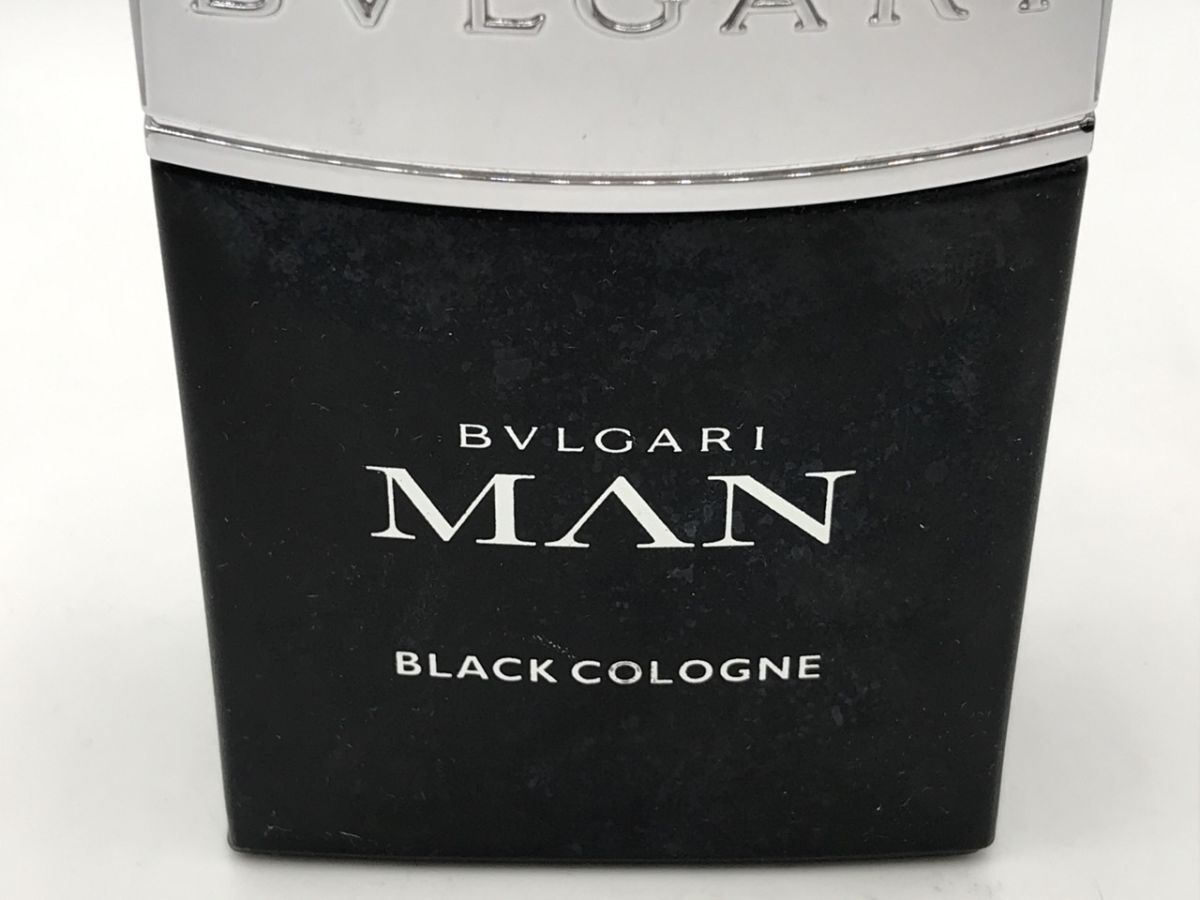 0503-159T⑤23513 佐川 香水 BVLGARI ブルガリ MAN BLACK COLOGNE ブラックコロン 60ml スプレー オードトワレ メンズ_画像3