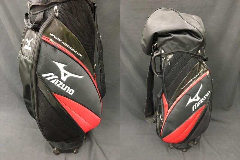 0503-242MK⑥23462 ヤマト キャディバッグ MIZUNO ミズノ /アイアン JPX 825 XD 6-9/S/P/G MI-200 R / DB FORGED DOUBLE MILLED 58 12 人気_画像2