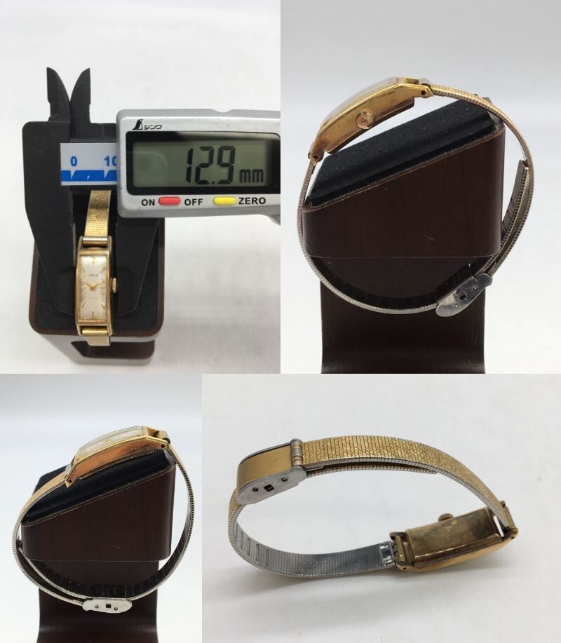 0502-507MK?6181 腕時計 レディース 不動 Lady Seiko レディセイコー 19JEWLS 4002 14K GOLD FILLEDの画像5