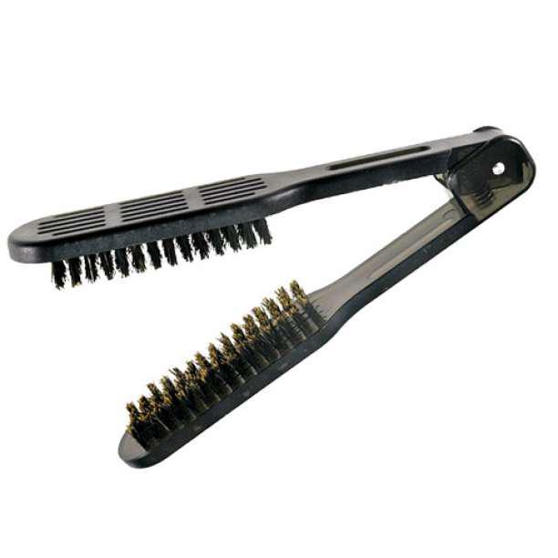  hair brush comb strut brush twin brush black easy strut for [ anonymity delivery ]