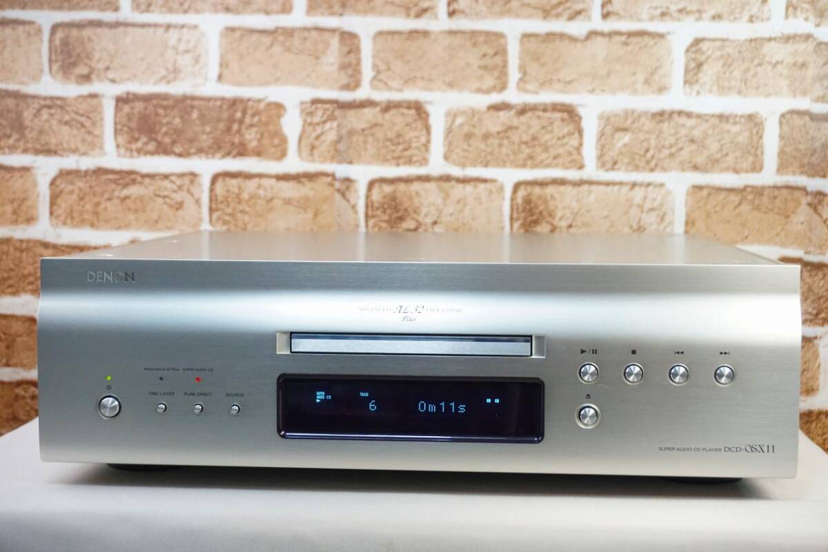 DENON Denon DCD-SX11 SACD/CD player original box equipment regular price 440000 jpy. premium high class machine 